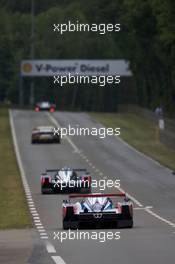 10.06.2009 Le Mans, France, #25 RML Lola Mazda Coupe: Mike Newton, Thomas Erdos, Chris Dyson - 24 Hour of Le Mans 2009, Free Practice
