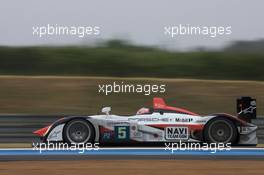 10.06.2009 Le Mans, France, #5 Navi Team Goh Porsche RS Spyder: Keisuke Kunimoto, Seiji Ara, Sascha Maassen - 24 Hour of Le Mans 2009, Free Practice