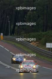 10.06.2009 Le Mans, France, #76 IMSA Performance Matmut Porsche 911 GT3 RSR: Raymond Narac, Patrick Long, Patrick Pilet - 24 Hour of Le Mans 2009, Free Practice