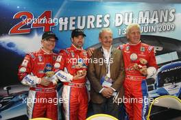 10.06.2009 Le Mans, France, Joe Foster, Patrick Dempsey, Don Kitch Jr. - 24 Hour of Le Mans 2009, Wednesday
