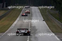 10.06.2009 Le Mans, France, #14 Team Kolles Audi R10 TDI: Narain Karthikeyan, Charles Zwolsman, Andre Lotterer - 24 Hour of Le Mans 2009, Free Practice