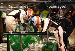 10.06.2009 Le Mans, France, Kristian Poulsen and Emmanuel Collard  - 24 Hour of Le Mans 2009, Free Practice