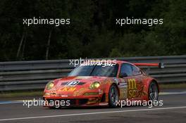 10.06.2009 Le Mans, France, #75 Endurance Asia Team Porsche 911 GT3 RSR: Darryl O'Young, Philippe Hesnault, Plamen Kralev - 24 Hour of Le Mans 2009, Free Practice