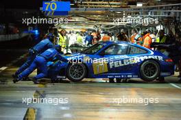 10.06.2009 Le Mans, France, #77 Team Felbermayr-Proton Porsche 911 GT3 RSR: Marc Lieb, Richard Lietz, Wolf Henzler  - 24 Hour of Le Mans 2009, Free Practice