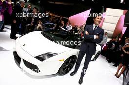11.-13.01.2009 Detroit, USA,  Stephan Winkelmann CEO Lamborghini - North American International Auto Show, Detroit 2009