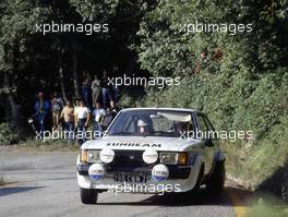ARCHIVE IMAGES/ Rally Sanremo 01-07 10 1979 San Remo Italy / Jean Pierre Nicolas (FRA) Jean Todt (FRA) Talbot Sumbeam gr4