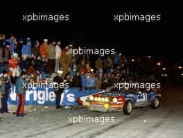 ARCHIVE IMAGES/ Rally Montecarlo 20-26 01 1979 / Jean Pierre Nicolas (FRA) Jean Todt (FRA) Porsche 911 Almeras gr4 at Col du Turini