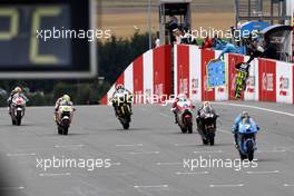 17.-19.07.2008 Oberlungwitz, Germany, Sachsenring, MotoGP, Race, Sunday, race feature - MotoGP World Championship, Rd. 9, Alice German Grand Prix