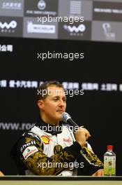 04.11.2009 Beijing, China,  Michael Schumacher (GER), Scuderia Ferrari - Race of Champions, The Birds Nest Stadium, Beijing