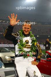 04.11.2009 Beijing, China,  Michael Schumacher (GER), Scuderia Ferrari - Race of Champions, The Birds Nest Stadium, Beijing