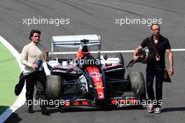 27-28.06.2009 Magny-Cours, France,  Giorgio Pantano (ITA), AC Milan - Superleague Formula Championship, Rd 01