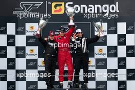 27-28.06.2009 Magny-Cours, France,  Adrian Valles (ESP) / Giorgio Pantano (ITA) / Antonio Pizzonia (BRA) - Superleague Formula Championship, Rd 01