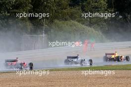 18-19.07.2009 Zolder, Belgium,  Enrique Bernoldi (BRA) / Yelmer Buurman (NLD) / Duncan Tappy (GBR) - Superleague Formula Championship, Rd 02