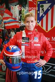 03-04.10.2009 Monza, Italy,  Maria de Villota, Atlético de Madrid - Superleague Formula Championship, Rd 05