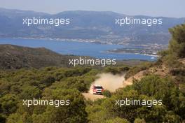 14.06.2009 Acropolis Rally, Greece,  Federico Villagra (RA) Jorge Perez Companc (RA), Ford Focus RS WRC08, Munchi's Ford World Rally Team - World Rally Championship 2009, Rd. 7