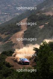 14.06.2009 Acropolis Rally, Greece,  Dani Sordo (ESP) Marc Marti (ESP), Citroen C4 Citroën Total World Rally Team - World Rally Championship 2009, Rd. 7