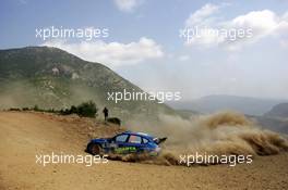 14.06.2009 Acropolis Rally, Greece,  Mads Ostberg (NOR) Unnerud Ole Kristensen (NOR), Subaru Impreza WRC 08 - World Rally Championship 2009, Rd. 7