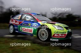 29.1-1.2.2009, Ireland, Mikko Hirvonen (FIN) Jarmo Lehtinen(FIN), Ford Focus RS WRC08, BP Ford Abu Dhabi World Rally Team - World Rally Championship 2009, Rd 1