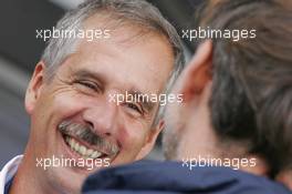 06.09.2009 Oschersleben, Germany, Dr. Klaus Draeger (head of development BMW Group) and Adrian van Hooydonk (Chief Designer BMW) - WTCC, Germany, Oschersleben, Rd. 17-18