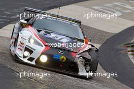 13-16.05.2010 Nurburgring, Germany,  #51 Gazoo Racing Toyota Lexus LF-A: Armin Hahne, Jochen Krumbach, Andre Lotterer, Akira Iida - Nurburgring 24 Hours 2010