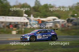 13.-16.05.2010 Nurburgring, Germany,  Volkswagen Motorsport Volkswagen Scirocco: Nasser Al Attiyah, Vanina Ickx, Dieter Depping, Klaus Niedzwiedz - Nurburgring 24 Hours 2010