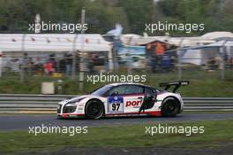 13.-16.05.2010 Nurburgring, Germany,  Phoenix Racing Audi R8 LMS: Dennis Rostek, Luca Ludwig, Marc Bronzel, Markus Winkelhock - Nurburgring 24 Hours 2010