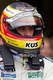 13-16.05.2010 Nurburgring, Germany,  Timo Bernhard waits for his stint - Nurburgring 24 Hours 2010