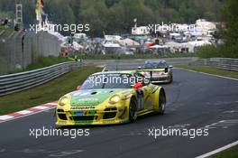 13.-16.05.2010 Nurburgring, Germany,  Manthey Racing Porsche GT3 R: Marc Lieb, Timo Bernhard, Romain Dumas, Marcel Tiemann - Nurburgring 24 Hours 2010