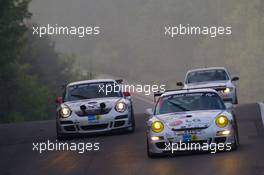 13-16.05.2010 Nurburgring, Germany,  #85 Steam Racing Porsche 911: Michael Schratz, Johannes Siegler, #48 Level Racing Porsche 997: Bruno Barbaro, Guiseppe Arlotti - Nurburgring 24 Hours 2010