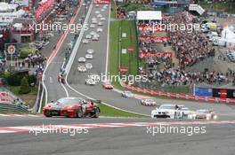 31.07. - 01.08.2010 Spa, Belgium, Start of the race - FIA GT - 24 hours of Spa