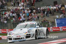 31.07. - 01.08.2010 Spa, Belgium, Muehlner Motorsport, Armand Fumal (BEL), Gianluca De Lorenzi (ITA), Jerome Thiry (BEL), Mark J. Thomas (CAN), Porsche 911 GT3 R - FIA GT - 24 hours of Spa