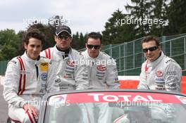 31.07. - 01.08.2010 Spa, Belgium, Phoenix Racing, Alex Margaritis (GRE), Marc Hennerici (GER), Andrea Piccini (ITA), Henri Moser (SUI), Audi R8 LMS - FIA GT - 24 hours of Spa