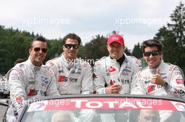 31.07. - 01.08.2010 Spa, Belgium, Phoenix Racing, Anthony Kumpen (BEL), Marcel Faessler (SUI), Lucas Luhr (GER), Mike Rockenfeller (GER), Audi R8 LMS - FIA GT - 24 hours of Spa