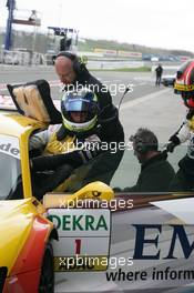 09.-11.04.2010 Motorsport Arena Oschersleben, Germany, ADAC GT Masters, Round 1, Pitstopp Luca Ludwig (GER) Christopher Mies (GER) Abt Sportsline Audi R8 LMS