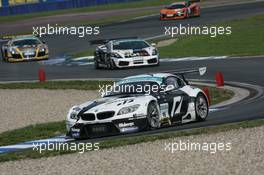 01.-03.10.2010 Motorsport Arena Oschersleben; Germany, ADAC GT Masters, Round 7, Edward Sandstršm (SWE) Claudia Huertgen (GER) Need for Speed by Schubert Motorsport BMW Z4 GT3