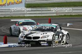 01.-03.10.2010 Motorsport Arena Oschersleben; Germany, ADAC GT Masters, Round 7, Edward Sandstršm (SWE) Claudia Huertgen (GER) Need for Speed by Schubert Motorsport BMW Z4 GT3