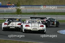 01.-03.10.2010 Motorsport Arena Oschersleben; Germany, ADAC GT Masters, Round 7, Edward Sandstršm (SWE) Claudia Huertgen (GER) Need for Speed by Schubert Motorsport BMW Z4 GT3  and Stian Soerlie (NOR) Joerg Mueller (GER) Need for Speed by Schubert Motorsport BMW Z4 GT3