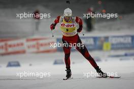 02.12.2010, Oestersund, Sweden (SWE): Emil Hegle Svendsen (NOR), Madshus, Rottefella, Swix, Odlo - IBU world cup biathlon, individual men, Oestersund (SWE). www.xpb.cc. © Manzoni/xpb.cc. Every downloaded picture is fee-liable.