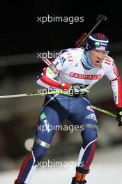 02.12.2010, Oestersund, Sweden (SWE): Lowell Bailey (USA), Rossignol, Rottefella, One Way - IBU world cup biathlon, individual men, Oestersund (SWE). www.xpb.cc. © Manzoni/xpb.cc. Every downloaded picture is fee-liable.