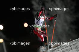 02.12.2010, Oestersund, Sweden (SWE): Jean Philippe Leguellec (CAN), Rossignol, Rottefella, Exel - IBU world cup biathlon, individual men, Oestersund (SWE). www.xpb.cc. © Manzoni/xpb.cc. Every downloaded picture is fee-liable.