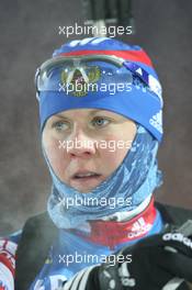 01.12.2010, Oestersund, Sweden (SWE): Iana Romanova (RUS), Madshus, Rottefella, adidas - IBU world cup biathlon, individual women, Oestersund (SWE). www.xpb.cc. © Manzoni/xpb.cc. Every downloaded picture is fee-liable.