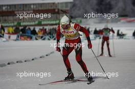 04.12.2010, Oestersund, Sweden (SWE): Emil Hegle Svendsen (NOR), Madshus, Rottefella, Swix, Odlo - IBU world cup biathlon, sprint men, Oestersund (SWE). www.xpb.cc. © Manzoni/xpb.cc. Every downloaded picture is fee-liable.