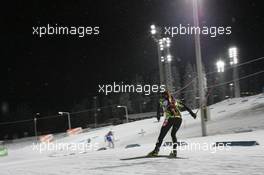 03.12.2010, Oestersund, Sweden (SWE): Martina Chrapanova (SVK), Fischer, Rottefella, Swix - IBU world cup biathlon, sprint women, Oestersund (SWE). www.xpb.cc. © Manzoni/xpb.cc. Every downloaded picture is fee-liable.