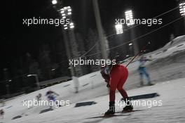03.12.2010, Oestersund, Sweden (SWE): Gerda Krumina (LAT), Atomic, Salomon, Swix - IBU world cup biathlon, sprint women, Oestersund (SWE). www.xpb.cc. © Manzoni/xpb.cc. Every downloaded picture is fee-liable.