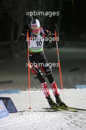 03.12.2010, Oestersund, Sweden (SWE): Tina Bachmann (GER), Fischer, Rottefella, Swix, adidas  - IBU world cup biathlon, sprint women, Oestersund (SWE). www.xpb.cc. © Manzoni/xpb.cc. Every downloaded picture is fee-liable.