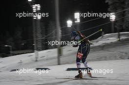 03.12.2010, Oestersund, Sweden (SWE): Sara Studebaker (USA), Rossignol, Rottefella, Exel, adidas  - IBU world cup biathlon, sprint women, Oestersund (SWE). www.xpb.cc. © Manzoni/xpb.cc. Every downloaded picture is fee-liable.