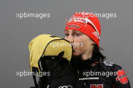 30.11.2010, Oestersund, Sweden (SWE): Andrea Henkel (GER), Fischer, Rottefella, Exel, adidas, Toko - IBU world cup biathlon, training, Oestersund (SWE). www.xpb.cc. © Manzoni/xpb.cc/NordicFocus. Every downloaded picture is fee-liable.