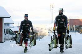 29.11.2010, Oestersund, Sweden (SWE): Biathlon Feature: German Wax technicians - IBU world cup biathlon, training, Oestersund (SWE). www.xpb.cc. © Manzoni/xpb.cc/NordicFocus. Every downloaded picture is fee-liable.