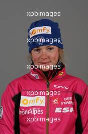 29.11.2010, Oestersund, Sweden (SWE): Marie Dorin (FRA), Rossignol, Rottefella, Exel, Odlo - IBU world cup biathlon, training, Oestersund (SWE). www.xpb.cc. © Manzoni/xpb.cc/NordicFocus. Every downloaded picture is fee-liable.