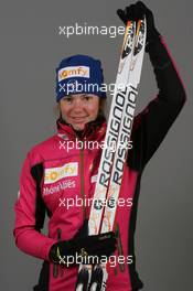 29.11.2010, Oestersund, Sweden (SWE): Marie Dorin (FRA), Rossignol, Rottefella, Exel, Odlo - IBU world cup biathlon, training, Oestersund (SWE). www.xpb.cc. © Manzoni/xpb.cc/NordicFocus. Every downloaded picture is fee-liable.